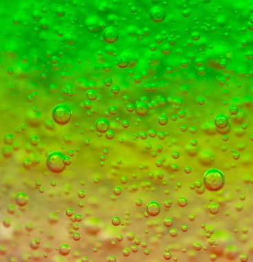 Baloncuklarla jöle.