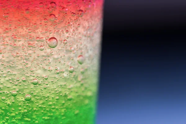 Jelly with bubbles in a plastic package. — Stock Photo, Image