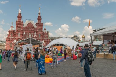 Açık Kitap Fuarı, Moskova Kızıl Meydan.