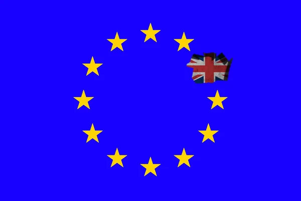 Brexit-概念图像. — 图库照片