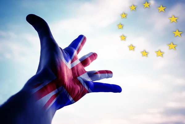 Brexit - conceptuele afbeelding. — Stockfoto