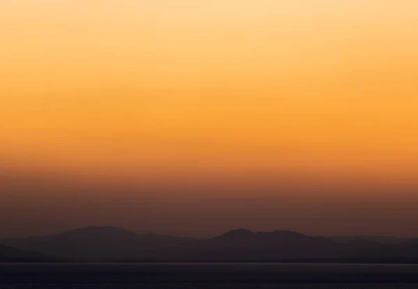 Sunset Himmel Lutning Som Naturlig Bakgrund — Stockfoto