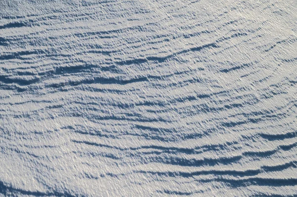 Přirozené Abstraktní Pozadí Sněhová Plocha — Stock fotografie