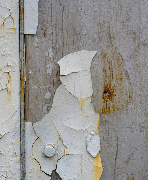 Old Rusty Painted Wall Cracks — Stock Photo, Image