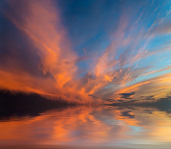 Sunset sky. — Stock Photo, Image