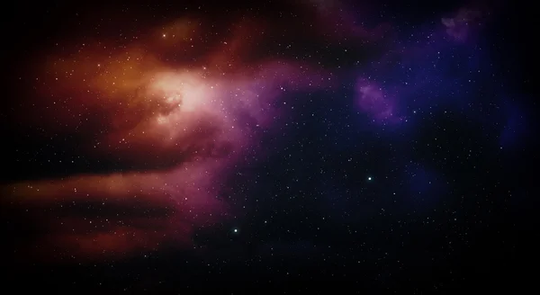 Nebulosa i rymden. — Stockfoto