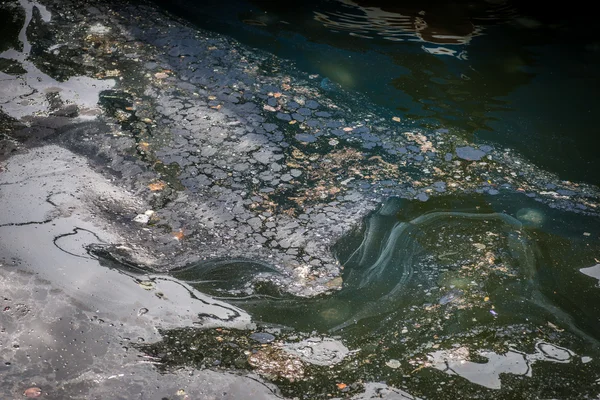 Загрязнение воды . — стоковое фото