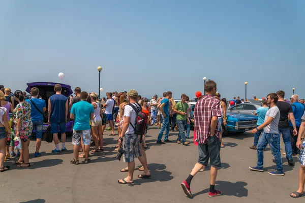 Car audio show. — Stock Photo, Image