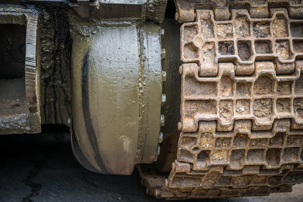 Tank track. — Stock Photo, Image