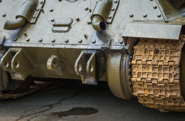 Rear view of the tank. — Stock Photo, Image