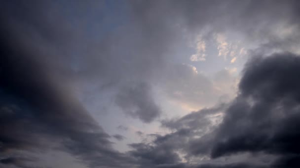 Dramatic clouds. — Stock Video