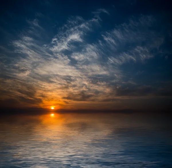 Dramatic sunset. — Stock Photo, Image