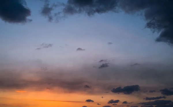 Solnedgång himlen. — Stockfoto