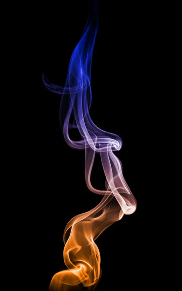Kleurrijke rook. — Stockfoto