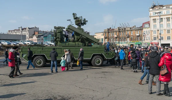 Vehículos blindados rusos modernos . — Foto de Stock