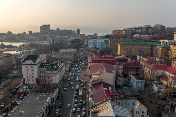 Svetlanskaya sokak görünümü. — Stok fotoğraf
