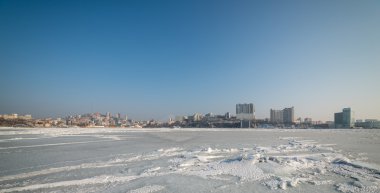 Vladivostok cityscape.