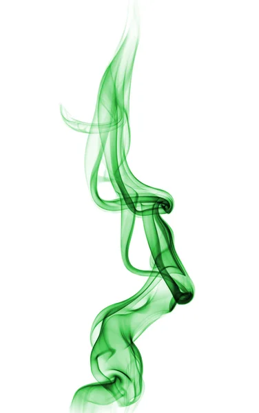 Green smoke. — Stock Photo, Image