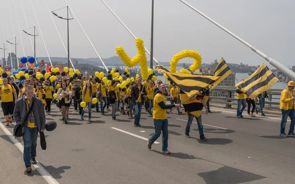 International Workers' Day in Vladivostok. — Stock Photo, Image