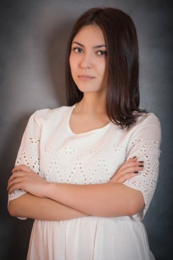 Mutlu güzel kadın..