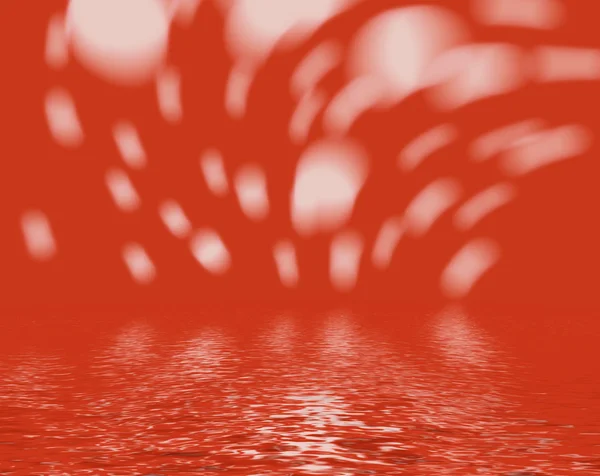 Abstraktní červená bokeh. — Stock fotografie