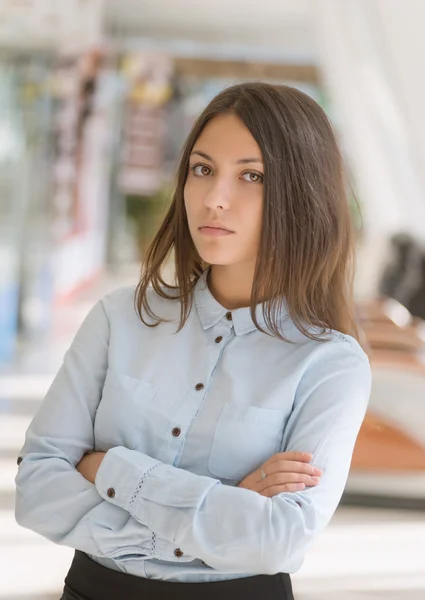 年轻的女商人. — 图库照片