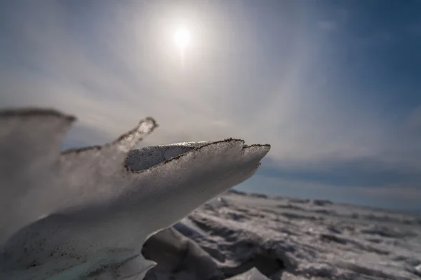 Piszkos jég ringat. — Stock Fotó