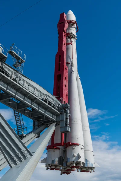 Model rocket "Vostok". — Stock Photo, Image