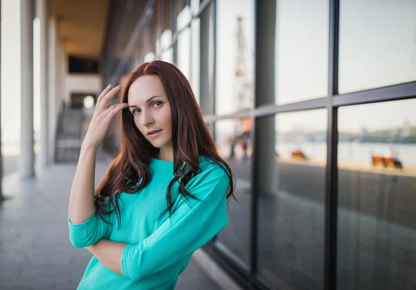 Mulher bonita jovem. — Fotografia de Stock