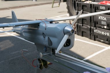 Askeri teknoloji sergisi.