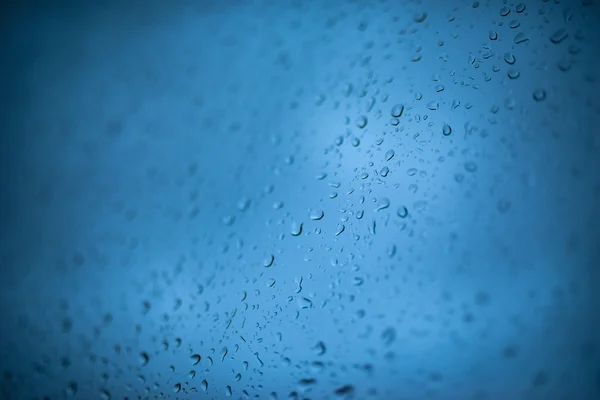 Drops on a glass. — Stock Photo, Image