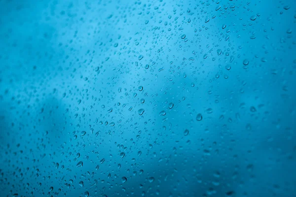 Drops on a glass. — Stock Photo, Image