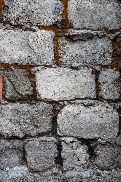 Muro di blocchi di pietra . — Foto Stock