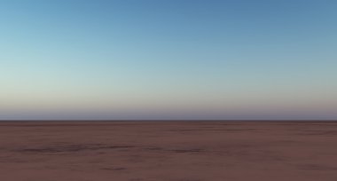 Soyut çöl manzarası.