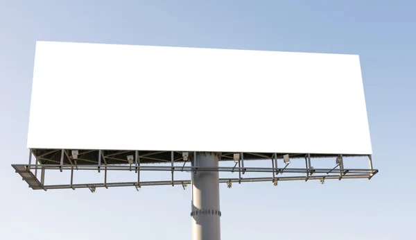 Big blank billboard. Royalty Free Stock Photos
