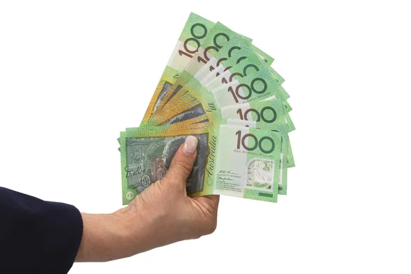 Billetes de Dólar Australiano — Foto de Stock