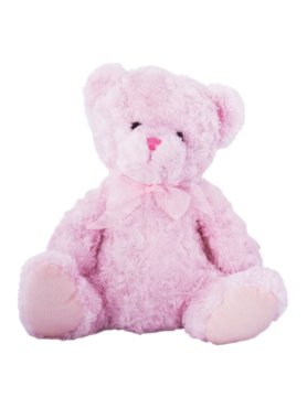 Pembe renk oyuncak ayı oyuncak