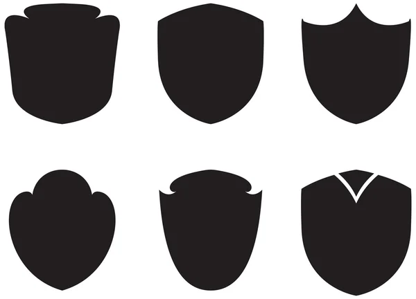 Vecteur noir blanc Modèles d'étiquettes — Image vectorielle