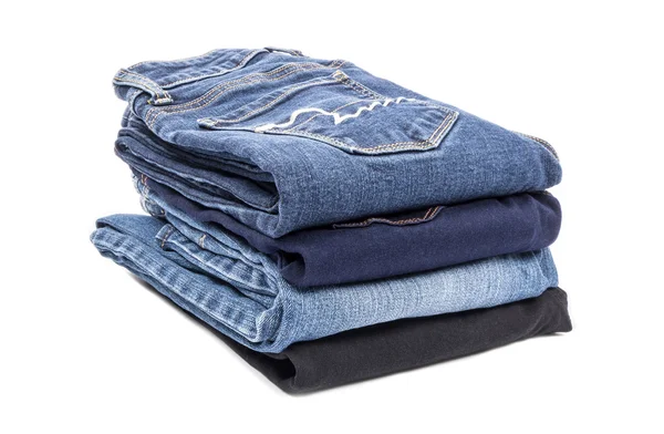 Pile de jeans — Photo