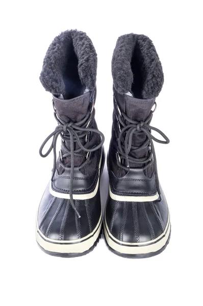 Stivali invernali in gomma da uomo — Foto Stock