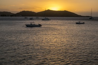 Karayip günbatımı