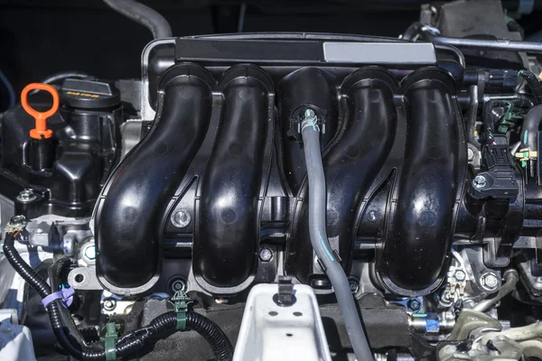 Car Engine Under the Hood — Stock Photo, Image