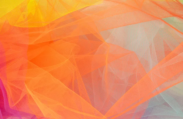 Colorful Abstract Tulle Background and Textures — Stock Photo, Image