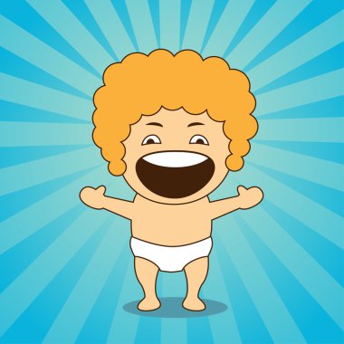 Mutlu çocuk çocuk izole atlama