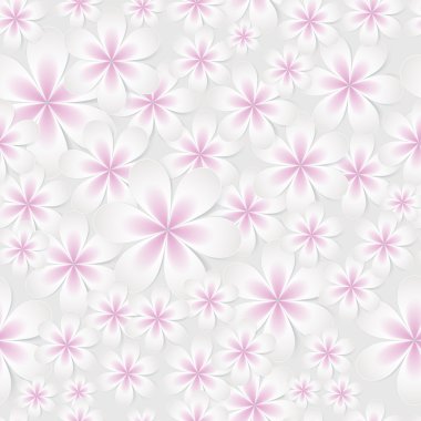 Vector floral Dikişsiz desen arka plan