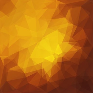 Parlayan üçgen poligonal vektör çizim