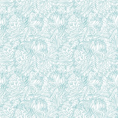 Vector floral Dikişsiz desen arka plan