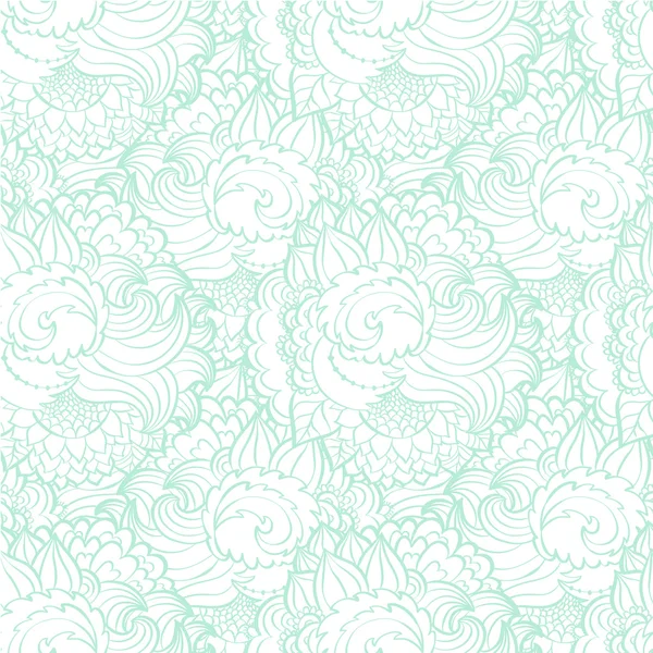 Vector floral seamless pattern background — Stock Vector