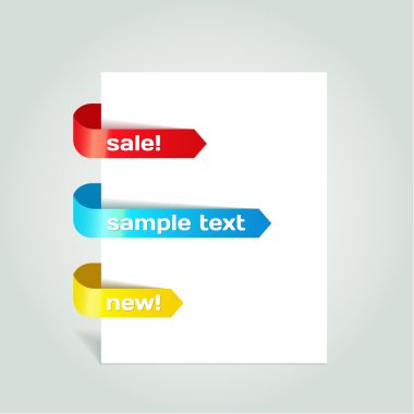 izole beyaz boş oyun kağıdı şablonu