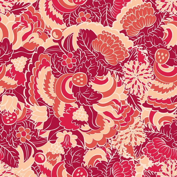 Vecteur floral fond de motif sans couture — Image vectorielle